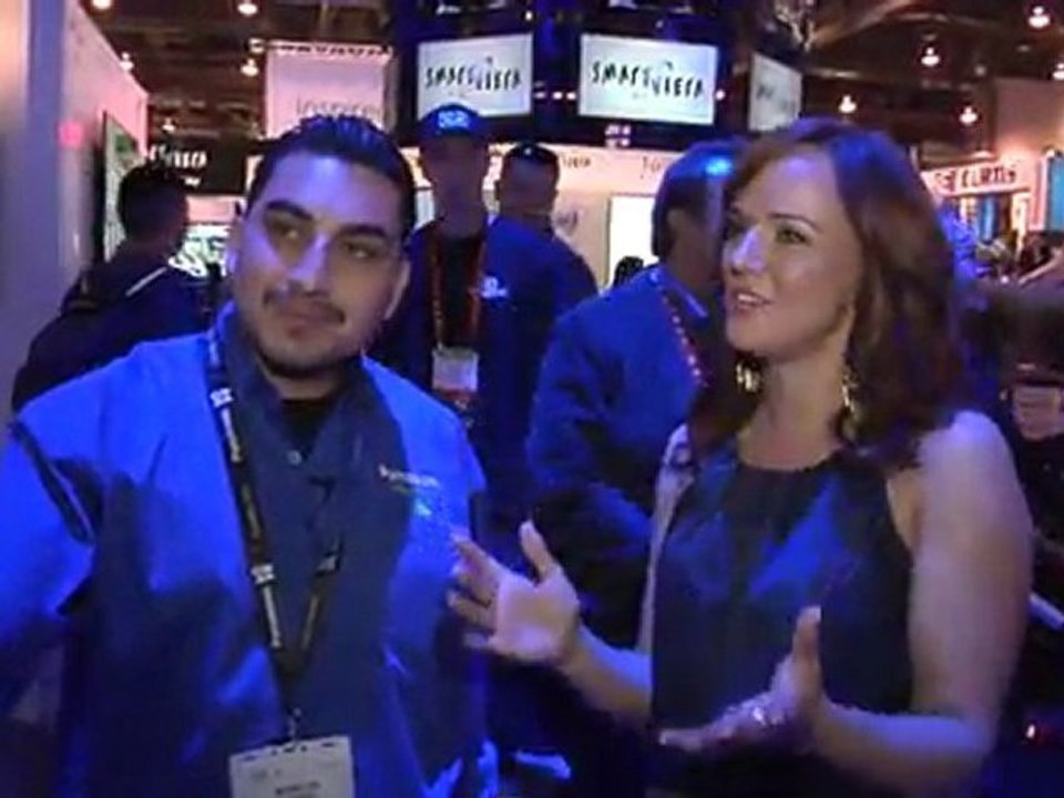 From The Floor of CES 2012: CES 2012  Panasonic Viera Social Media TV