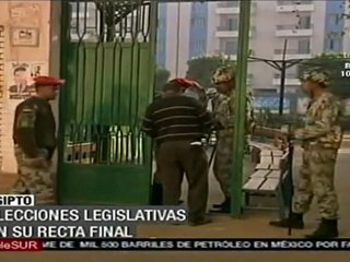 Egipto:Elecciones a la Cámara Baja de Parlamento