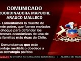 Coordinadora Arauco Malleco rechaza acusaciones