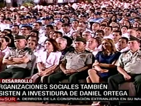 Nicaragua: Asume Daniel Ortega como presidente