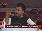 Congress Leader Rahul Gandhi in Chhibramau, Kannauj (U.P) Part 7