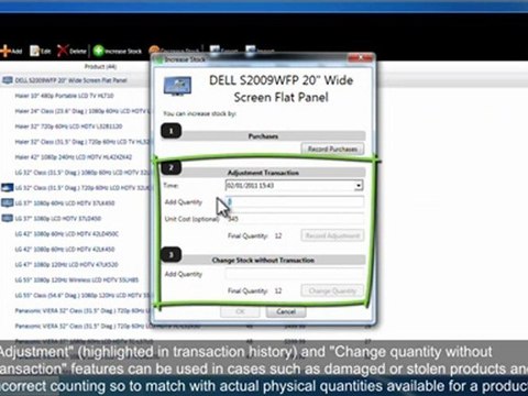 TradeMeters POS Stock Module Inventory Management-Stock Adjustment and Searching