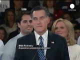 Romney New Hampshire'da zaferini ilan etti