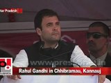 Congress Leader Rahul Gandhi in Chhibramau, Kannauj (U.P) Part 3