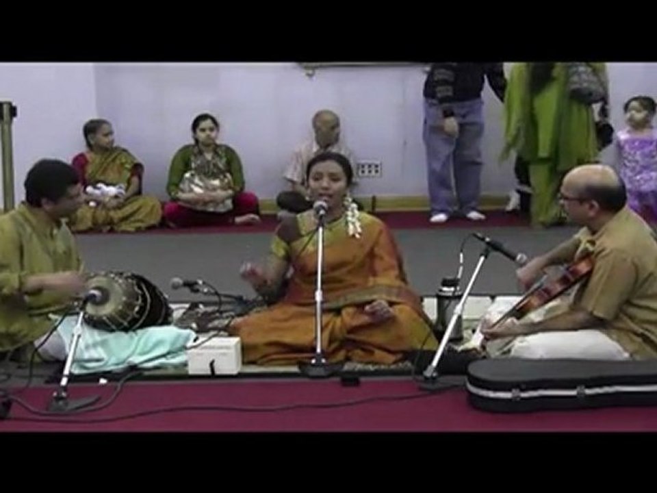 SRI BALAJI TEMPLE: SAYANOTSAVA CONCERT: PRIYA KRISHNAMURTHY: "GOVINDA NARAYANA.."