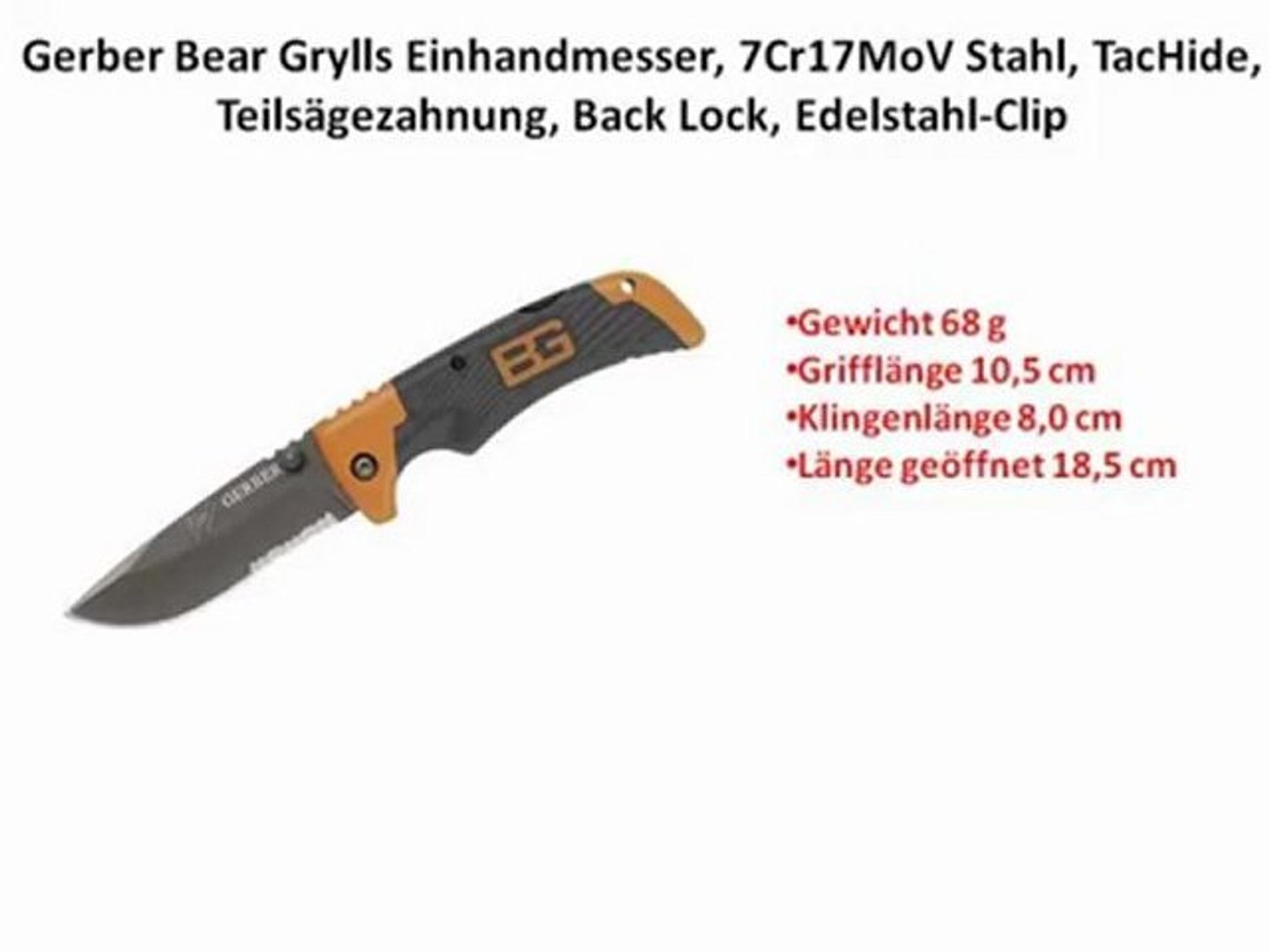 TOP 10 Bear Grylls Messer zu Kaufen - video Dailymotion