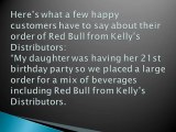 Get the most popular energy drink from Kelly’s Distributors