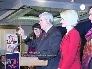 Newt Gingrich gözünü South Caroline'ya dikti