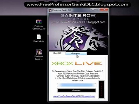 Game Saints Row 3 Professor Genki DLC - Xbox 360 - PS3