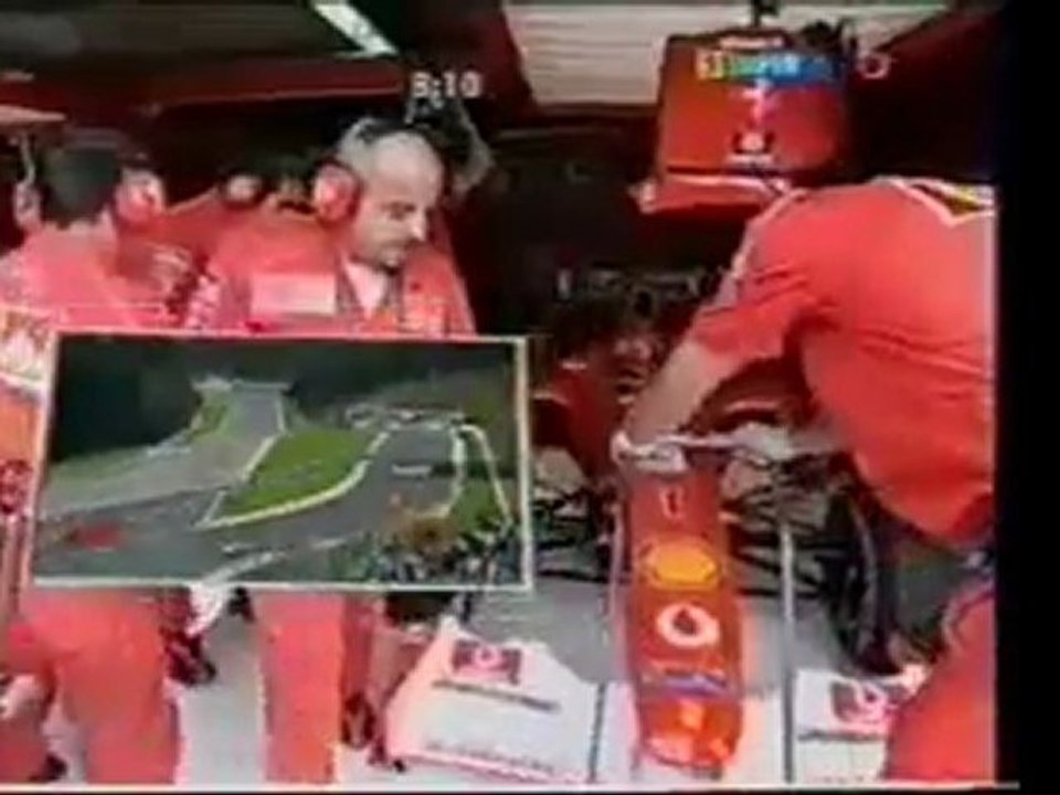 Spa 2002 Qualifying Juan Pablo Montoya swearing about Kimi Räikkönen
