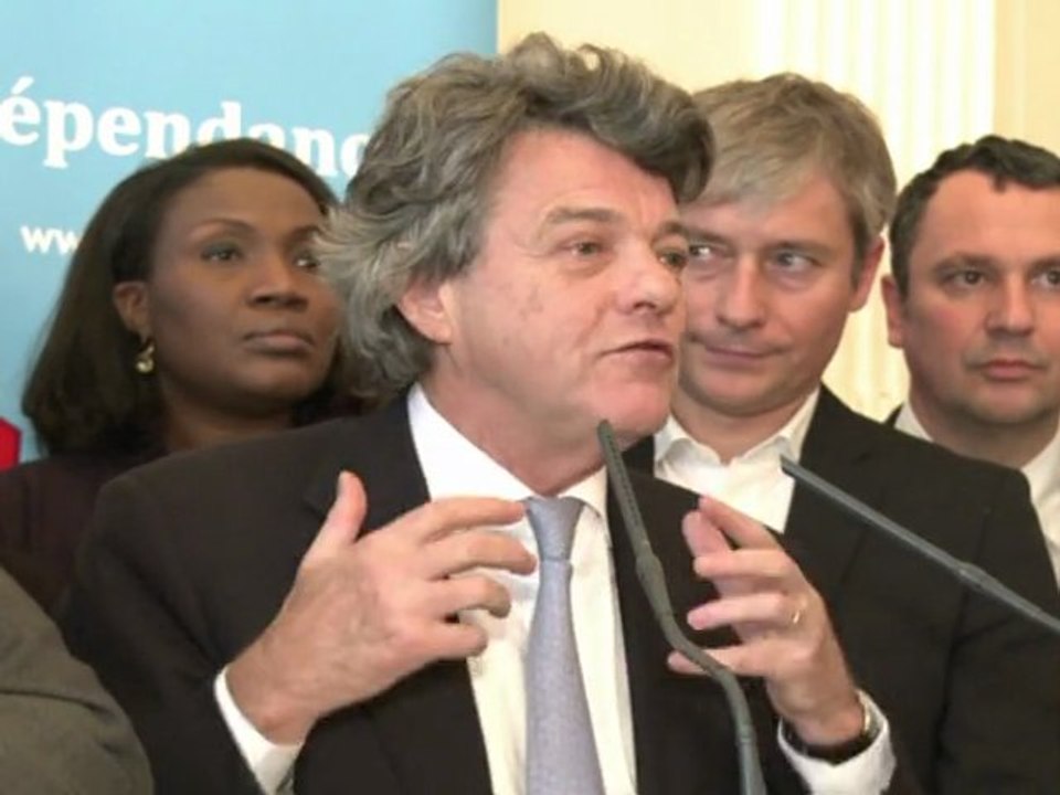 Législatives: Borloo mise sur une coalition parlementaire