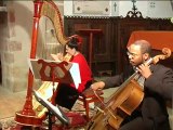 Lascia ch'io pianga (harpe, voix, violoncelle)