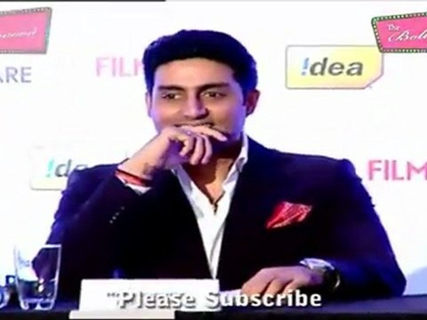Abhishek Bachchan at Filmfare press conference 02