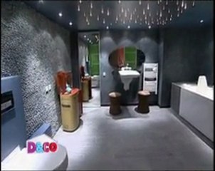 Ciel étoilé LED dans une salle de bain