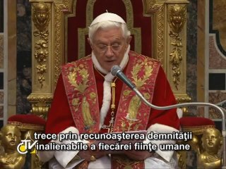 Papa: Criza? Stimulent pentru reflectare asupra eticii şi a ne da reguli noi