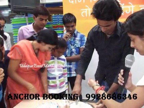 ANCHOR EMCEE HOST MOHIT UDAIPUR RAJASTHAN INDIA event management