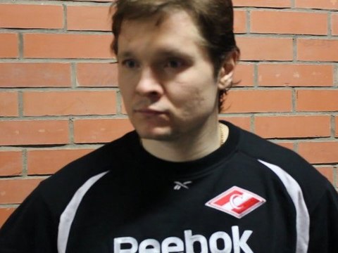 Валерий Покровский после игры с к.Атлант 19.10.11.