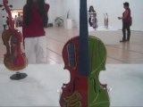 Inaugurada muestra “Violines Pintados” en Museo de la Cultura en Valencia, Venezuela
