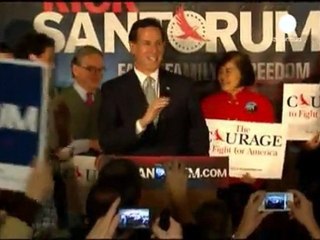 Mitt Romney, con la candidatura republicana en el...