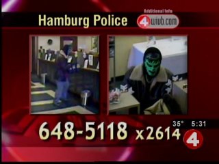 Man in Hulk mask robs
