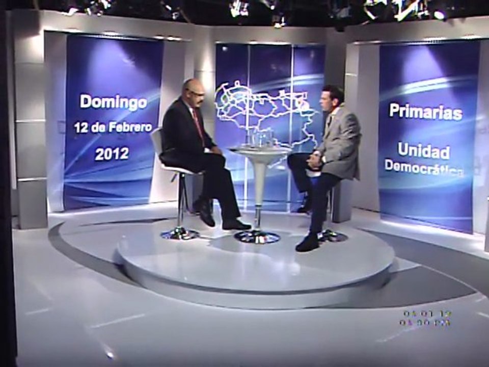 Avance de Capriles Radonski en "Rumbo a las Primarias 12F"