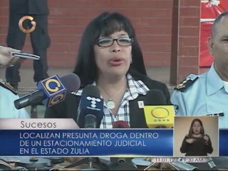 Decomisan presunta marihuana en estacionamiento judicial