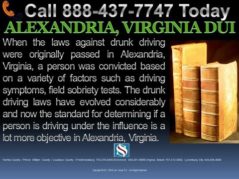 DUI ALEXANDRIA, VIRGINIA LAWYER ATTORNEYS