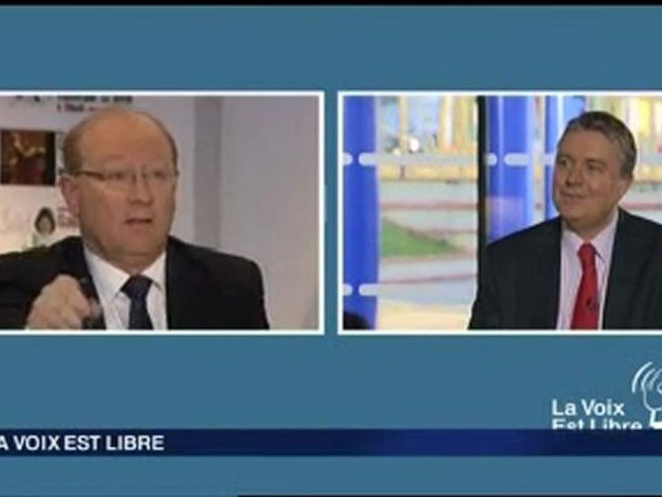 [1/2] La voix est libre (France3) avec Jean-Paul LECOQ, député de Seine-Maritime - 7 janvier 2012
