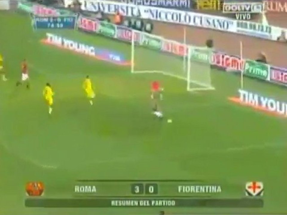 Ρόμα-Φιορεντίνα 3-0