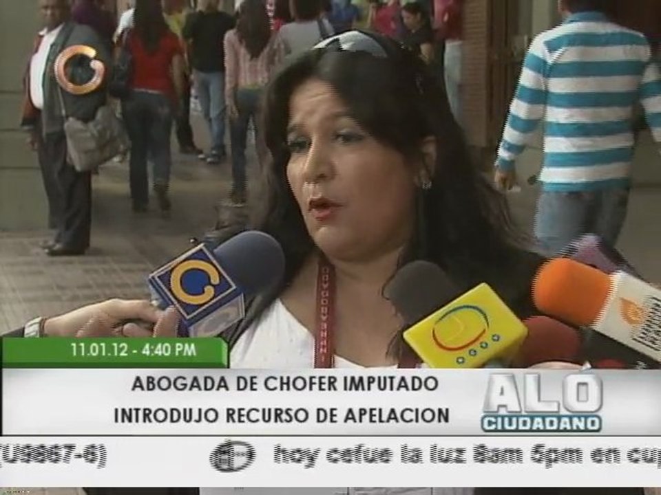 Abogada de chofer de la Panamericana introdujo recurso