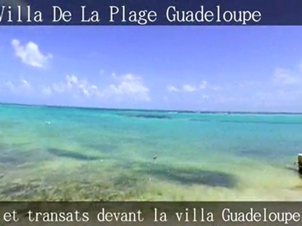 Villa Luxe Guadeloupe 6 chambres " Villa de La Plage" 12 /14 personnes, 180° lagon