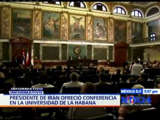 Presidente de Irán aseguró en Cuba que el capitalismo está en "decadencia" - NTN24.com