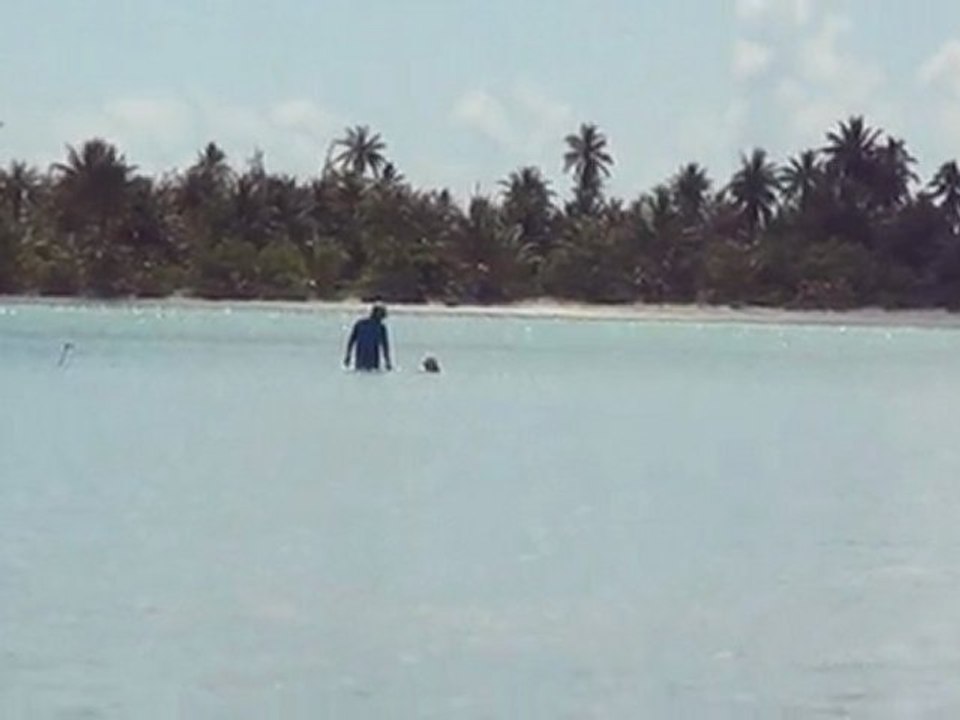Traversée du lagon