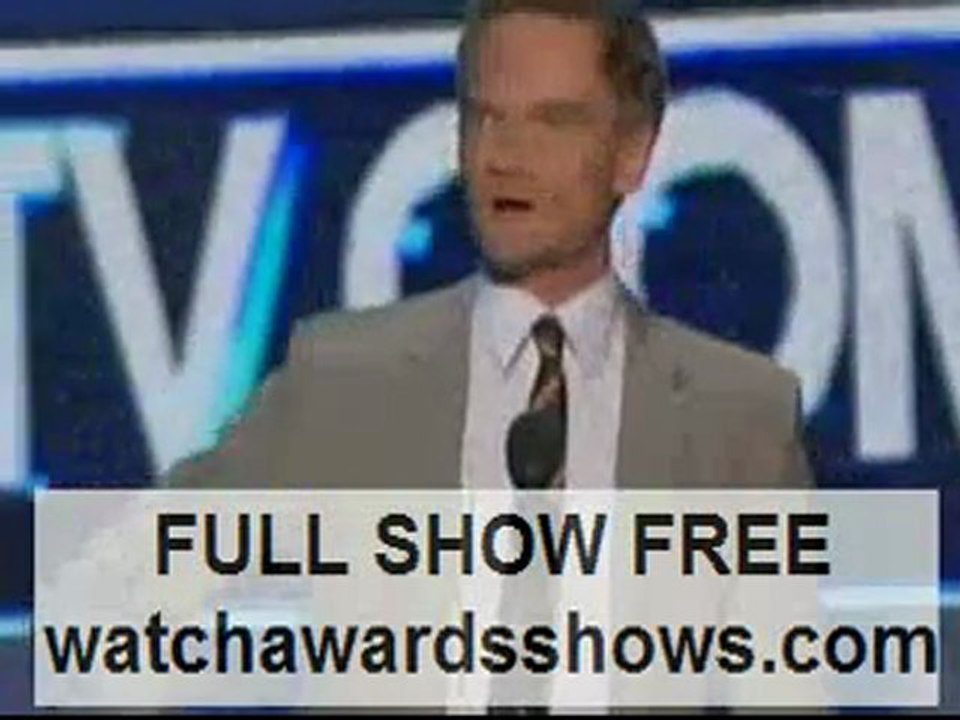 Neil Patrick Harris acceptance speech Peoples Choice Awards 2012