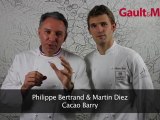 Les Partenaires Gault&Millau: Philippe Bertrand & Martin Diez chez Cacao Barry