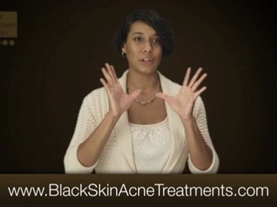 Acne Treatment for African Americans - RX for Brown Skin