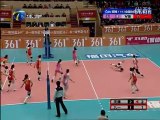 Chine : 16 échanges au volley-ball féminin