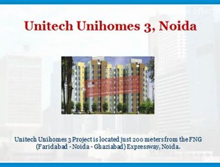 More INFO@+91-9560297002, Unitech Unihomes 3, Unitech Unihomes 3 Noida