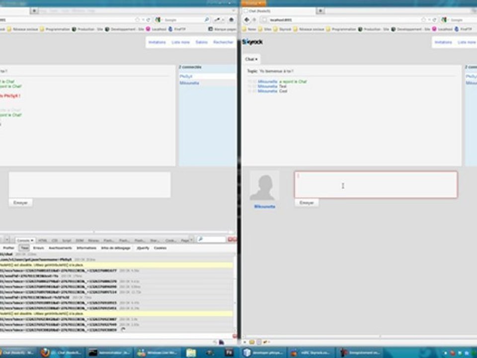 [node.js: Chat] - 1ère semaine d'utilisation de la technologie