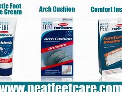 Foot Care Products Arch Cushion, Athletic Foot Toe Cream and Comfort In-sole [SaveYouTube.com]