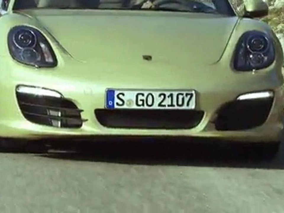 Porsche Boxster 2012 - erste Impressionen