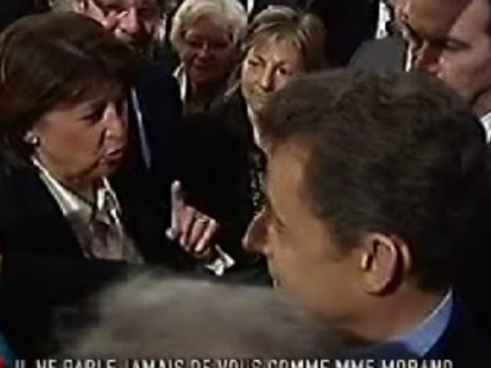 Quand Aubry rappelle à l'ordre Sarkozy