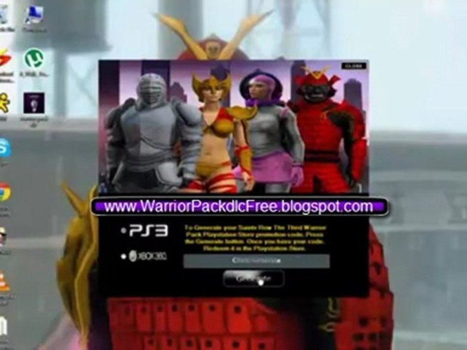 Saints Row: The Third Warrior Pack DLC Xbox360 Live Redeem Codes