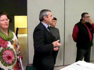 Signature de la charte Bravo les artisans au collège André Malraux de Romans