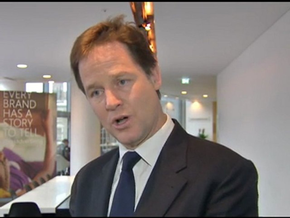 Nick Clegg says welfare system must be reformed