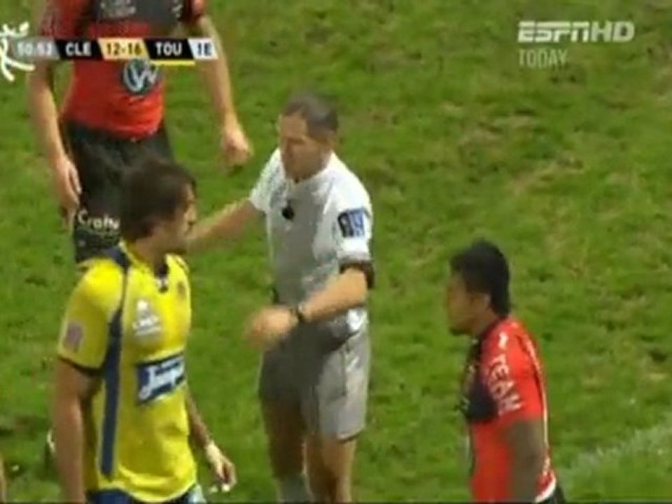 Christophe Berdos - Clermont vs Toulon