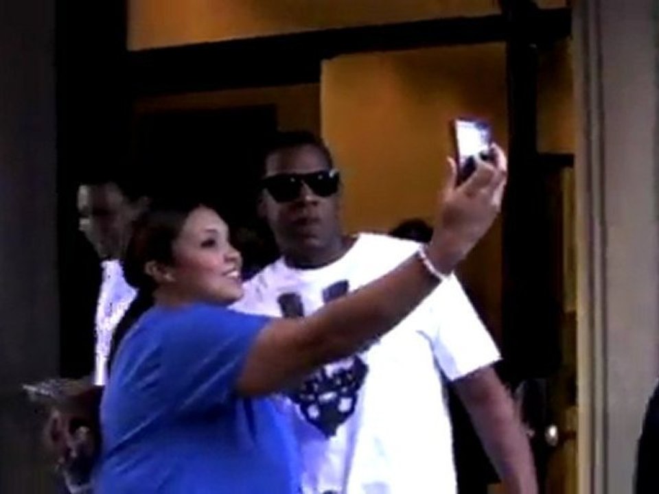 Beyonce mit Baby zu Hause