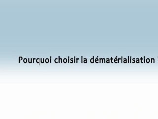 Pourquoi choisir la dématérialisation? - Eric GAGNEBIEN (groupe AB - Adour Bureau)