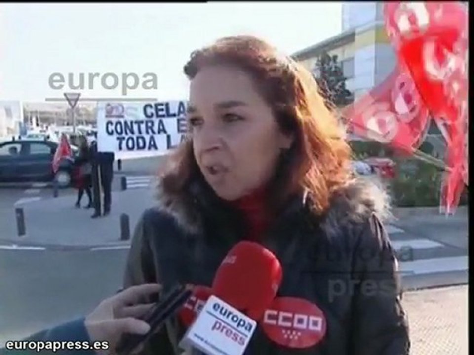 Celadores del Infanta Leonor, contra los despidos