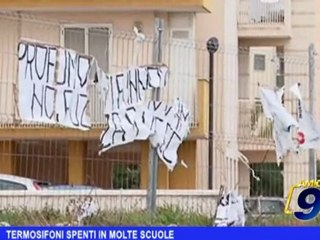 Termosifoni spenti in molte scuole